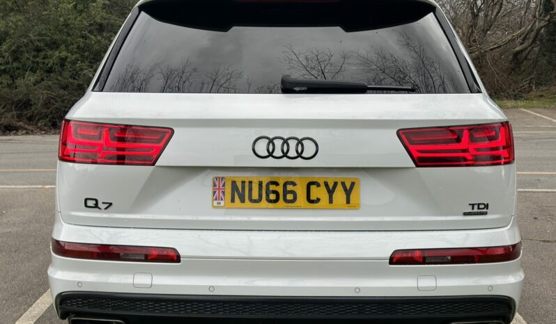 66 plate AUDI Q7 DIESEL ESTATE 3.0 TDI Quattro S Line 5dr Tip Auto full