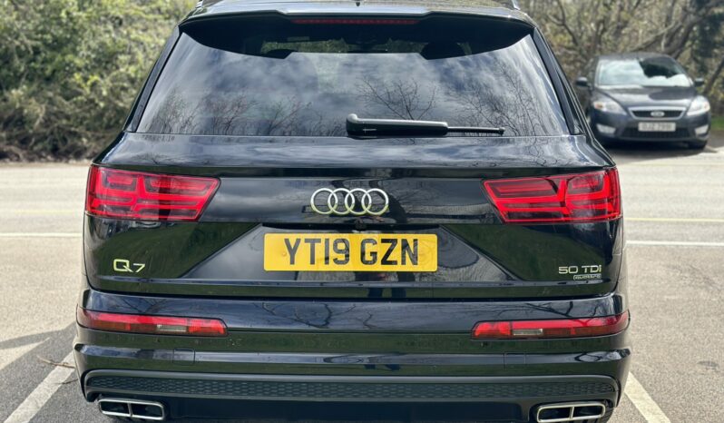 19 plate Audi Q7 3.0 TDI S line Tiptronic quattro Euro 6 (s/s) 5dr full