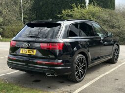 19 plate Audi Q7 3.0 TDI S line Tiptronic quattro Euro 6 (s/s) 5dr full