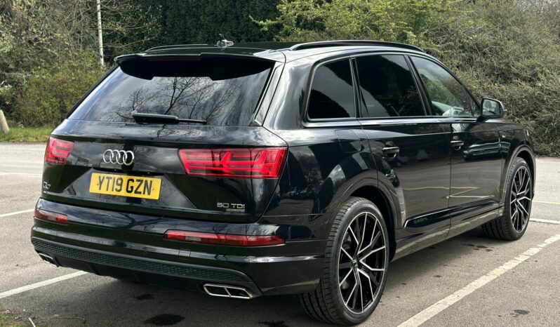 19 plate Audi Q7 3.0 TDI S line Tiptronic quattro Euro 6 (s/s) 5dr full