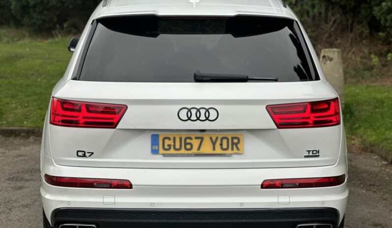 67 plate AUDI Q7 DIESEL ESTATE 3.0 TDI Quattro S Line 5dr Tip Auto full