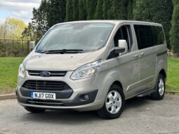 9 seats – 2017 Ford Tourneo Custom 2.0 310 EcoBlue Titanium Shuttle Bus 5dr 9 Seater Euro 6