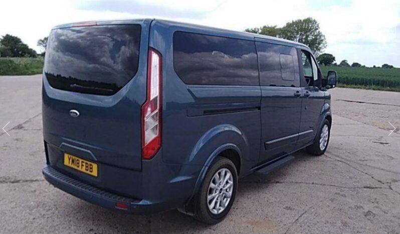 9 seats – 18 plate Ford Tourneo Custom 2.0 310 EcoBlue Titanium Euro 6 (s/s) 5dr full