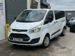 9 seats – 17 plate Ford Tourneo Custom 2.0 310 EcoBlue Zetec Euro 6 (s/s) 5dr