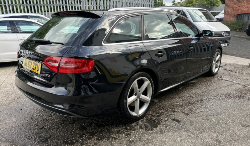 62 plate Audi A4 Avant 2.0 TDI S line Euro 5 (s/s) 5dr full