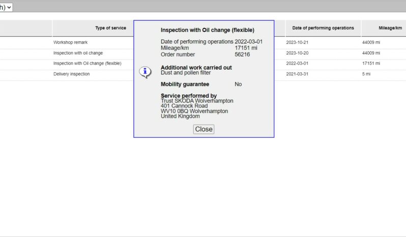 21 plate Skoda Kodiaq 1.5 TSI ACT SE L Euro 6 (s/s) 5dr (7 Seat) full